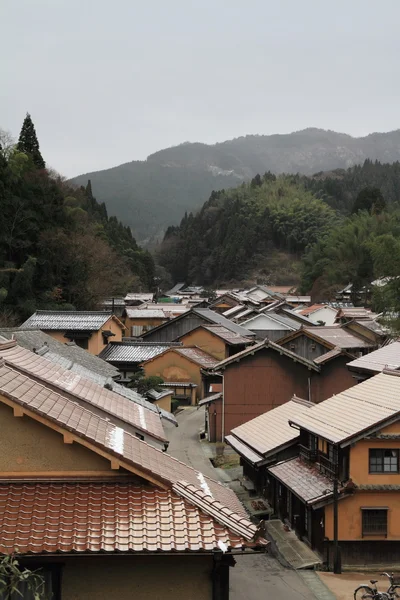 Paysage urbain de la zone Omori dans la mine d'argent Iwami ginzan, Shiname, Japon — Photo