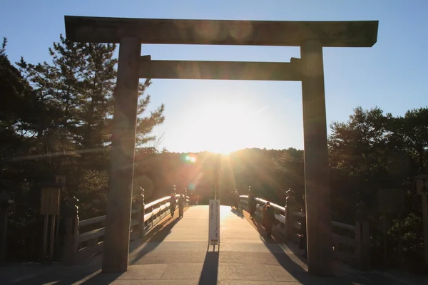Uji bridge of Ise shrine in Mie, Japan — Stock Photo, Image