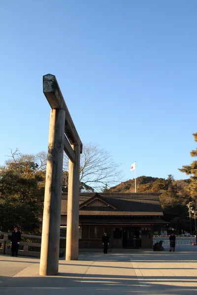 Uji most Ise shrine w Mie, Japonia — Zdjęcie stockowe