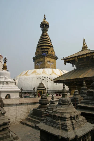 Swayambhunath v Káthmándú, Nepál — Stock fotografie