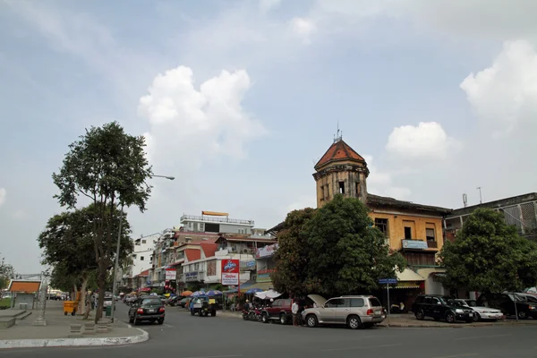Townscape της Πνομ Πενχ, Καμπότζη — Φωτογραφία Αρχείου