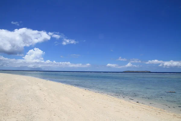 Sesoko beach, Sesoko-sziget, Okinava, Japán — Stock Fotó