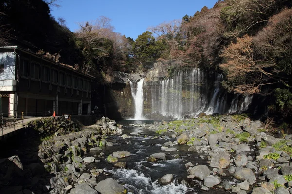 Shiraito no taki (falls) em Shizuoka, Japão — Fotografia de Stock
