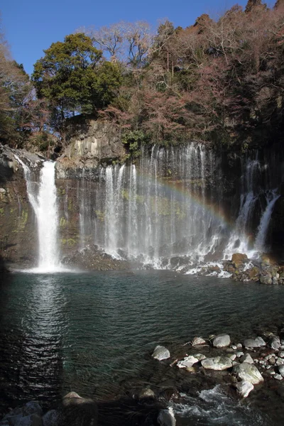 Shiraito no taki (falls) em Shizuoka, Japão — Fotografia de Stock