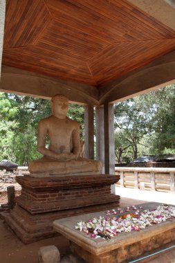 Samadhi Buddha in Anuradhapura, Sri Lanka clipart