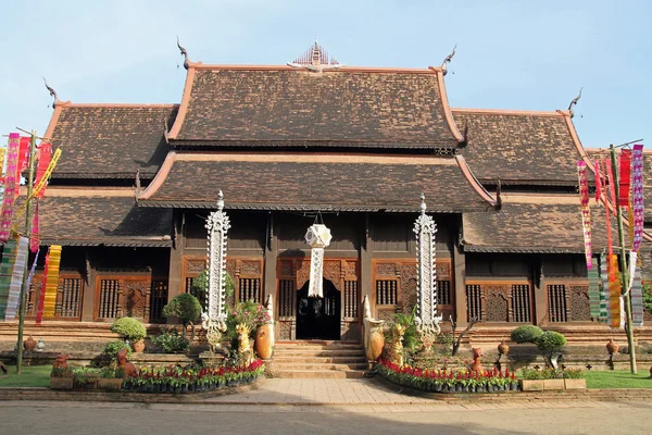 Wat Lok Moli w Chiang Mai, Tajlandia — Zdjęcie stockowe