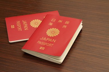 Çeşitli Japon pasaportu