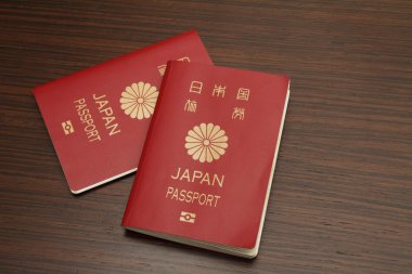 Çeşitli Japon pasaportu