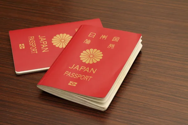 Passaporto giapponese — Foto Stock