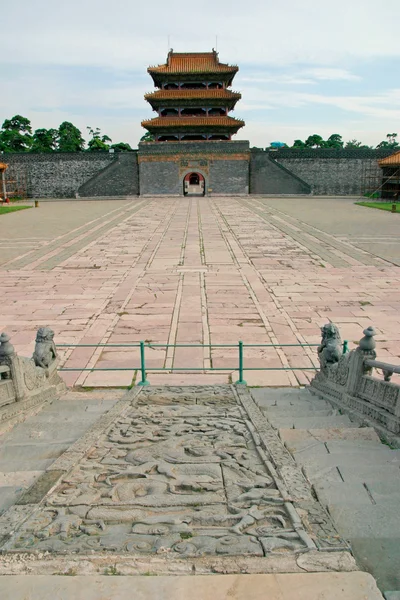 Shenyang, Çin Halk Cumhuriyeti Zhaoling mezar — Stok fotoğraf