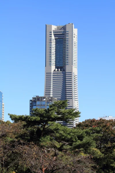 Yokohama landmark tower: Kanagawa, Japan — Stok fotoğraf