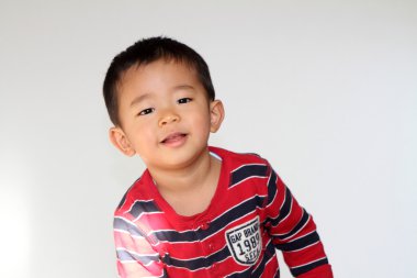 Gülümseyen Japon çocuk (2 yaşında)