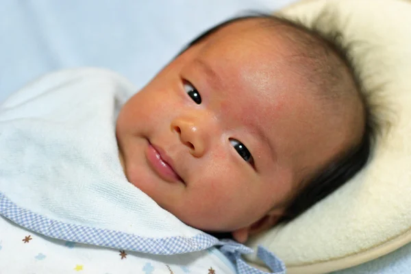 Japonské novorozence chlapeček (0 let staré) — Stock fotografie