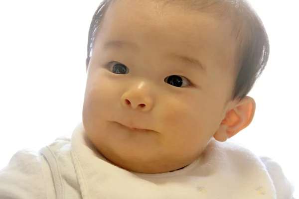 Japanse (0 jaar oud jongetje glimlachend) — Stockfoto