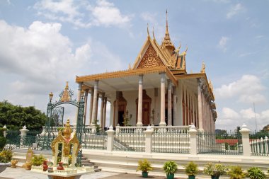 Phnom Penh, Kamboçya'da Gümüş Pagoda