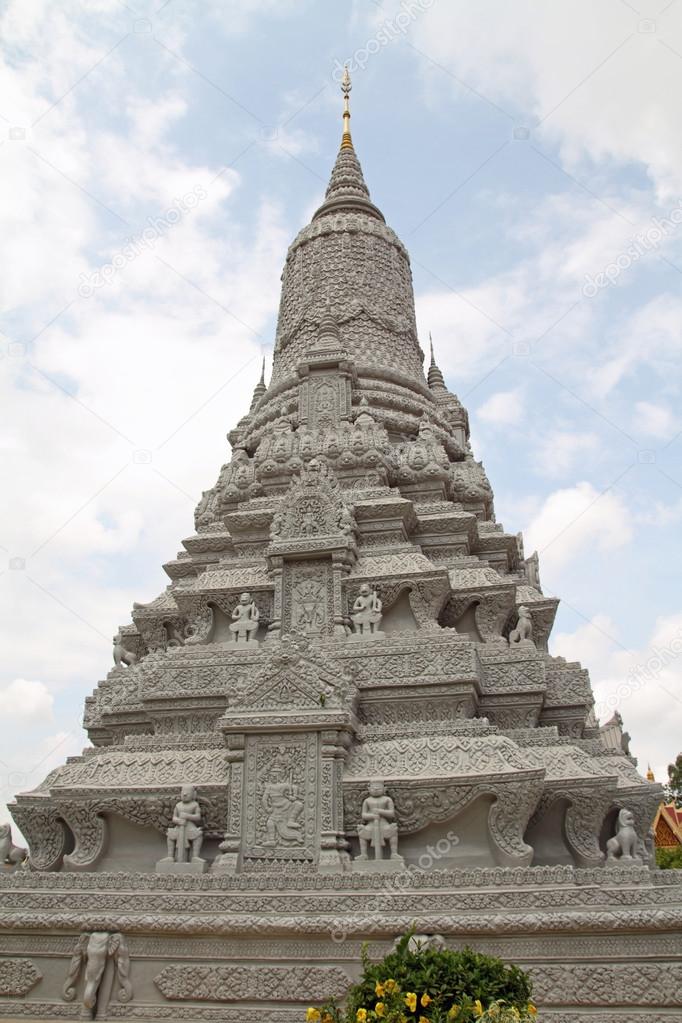 Silver Pagoda in Phnom Penh, Cambodia