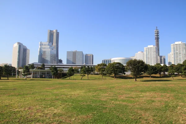 Yokohama Minatomirai 21 en Kanagawa, Japón —  Fotos de Stock