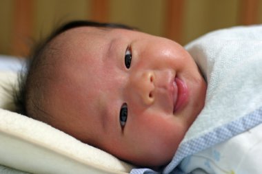 Japon yeni doğan bebek çocuk (0 yaşında)