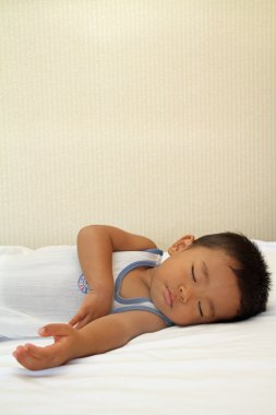 Uyuyan Japon çocuk (1 yaşında)