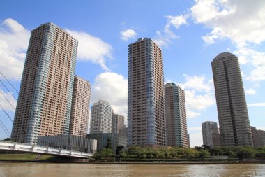 Okawabata Nehri şehir 21: Tokyo, Japan