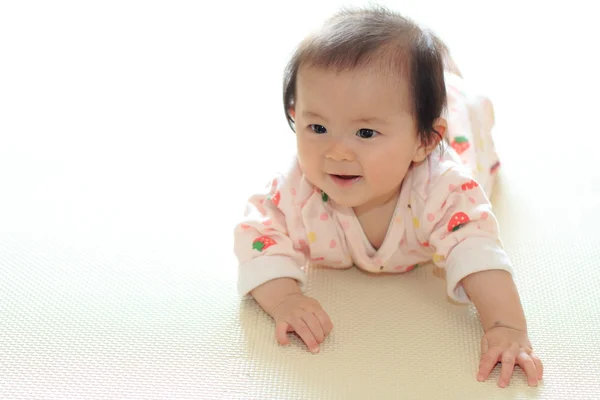 Gatear japonesa bebé chica (0 año de edad ) —  Fotos de Stock
