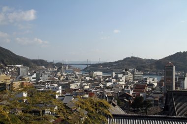 Onomichi, Hiroşima, Japonya Peyzaj