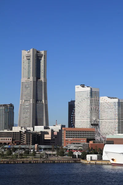 Yokohama landmark tower i Kanagawa, Japan — Stockfoto