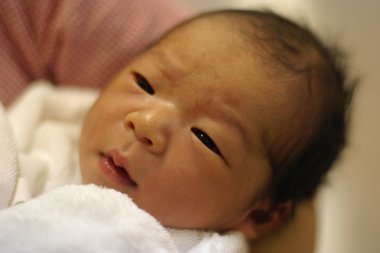Japon yeni doğan bebek çocuk (0 yaşında)
