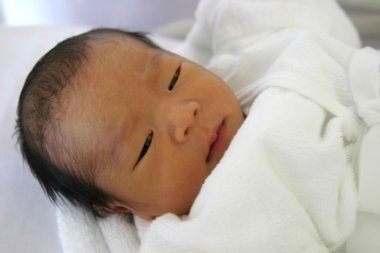Japon yeni doğan bebek çocuk (0 yaşında)