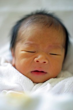 Japon yeni doğan bebek çocuk (0 yaşında)