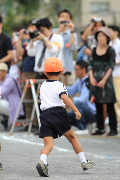 Festival de deportes en el jardín de infantes japonés —  Fotos de Stock