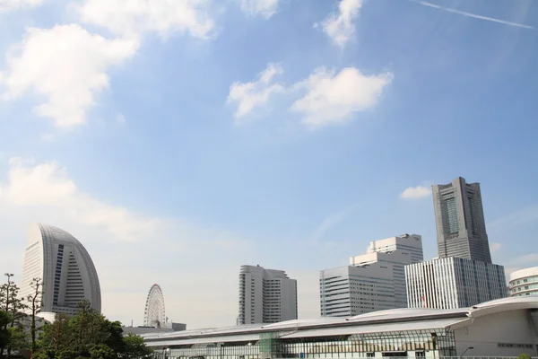 Yokohama Minatomirai 21: Kanagawa, Japan — Stok fotoğraf