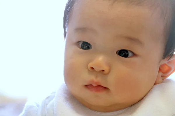 Smiling Japanese baby boy (0 year old) — Stock Photo, Image