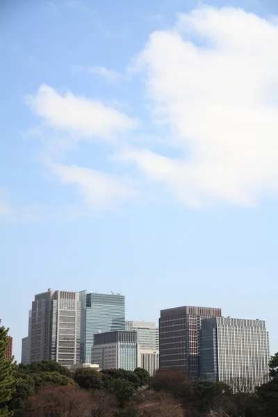 Höga byggnader i Marunouchi, Tokyo, Japan — Stockfoto