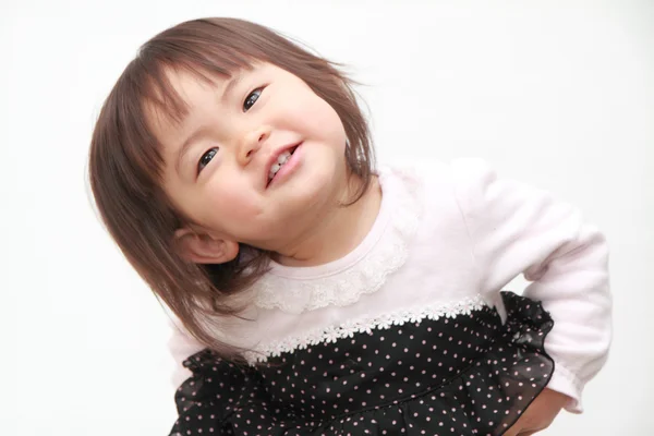 Sorrindo menina japonesa (1 ano de idade ) — Fotografia de Stock