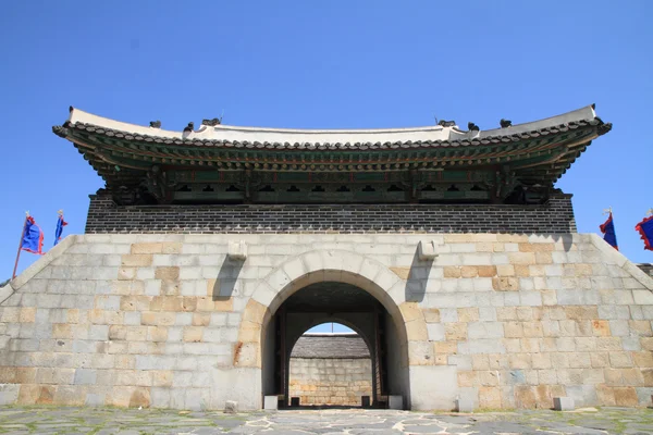 Крепость Хвасон в Сувоне, Республика Корея — стоковое фото