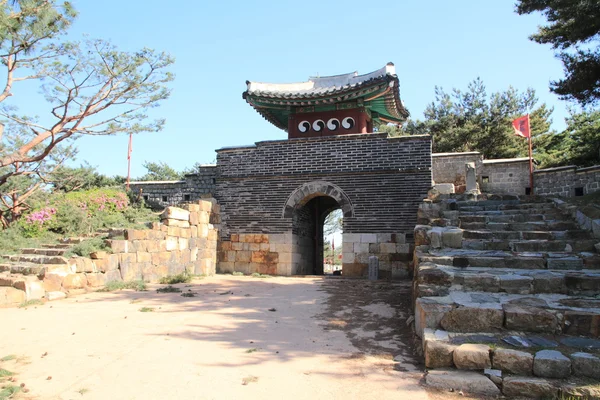 Hwaseong fästning i Suwon, Sydkorea — Stockfoto