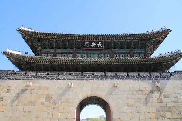 Hwaseong fästning i Suwon, Sydkorea — Stockfoto