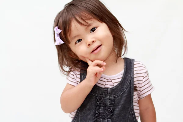 Sorrindo menina japonesa — Fotografia de Stock