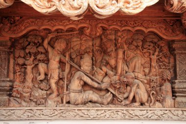 Pattaya, Tayland, Thailand (Prasat Satchatham) aslında kutsal