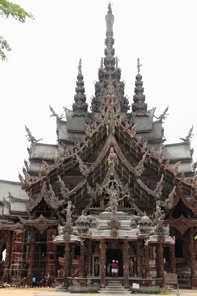 Ιερό της αλήθειας (Prasat Satchatham) σε Κεντρική Πατάγια, Ταϊλάνδη — Φωτογραφία Αρχείου
