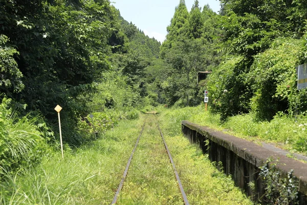 千葉県いすみ鉄道久が原駅 — ストック写真