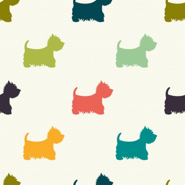 Köpekler desen.