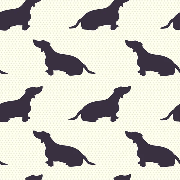 Dogs pattern. — Stock Vector