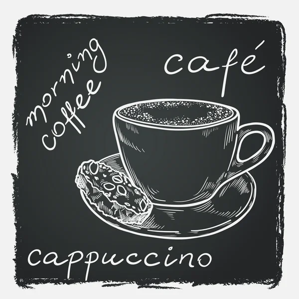 Café. — Vector de stock