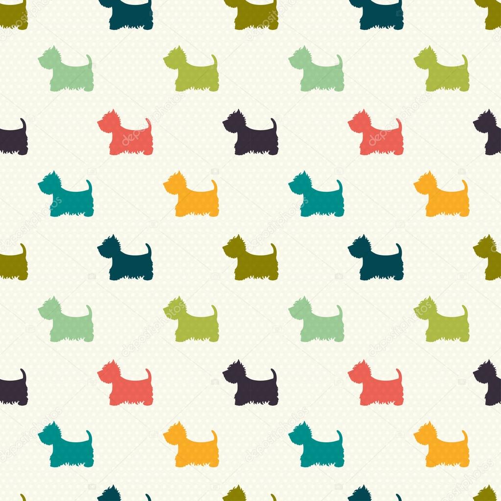 Dogs pattern.