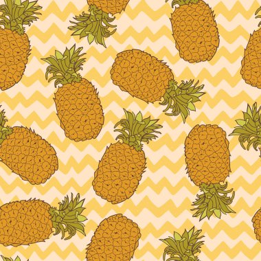ananas deseni.