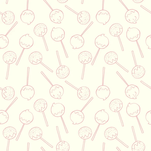 Modèle de bonbons Doodle . — Image vectorielle