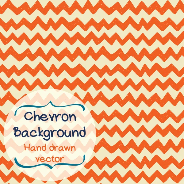 Patrón de Doodle Chevron . — Archivo Imágenes Vectoriales