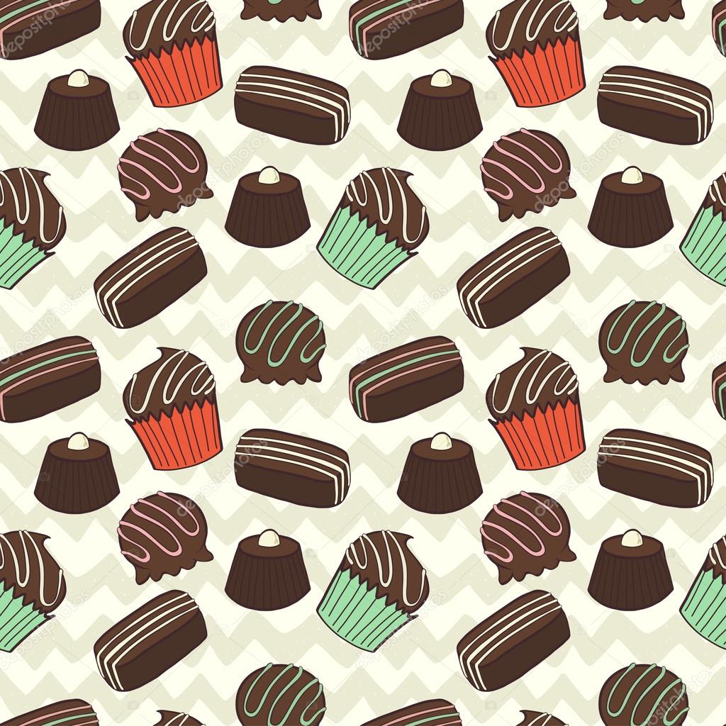 Bonbons pattern.